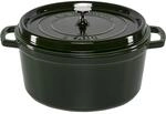 Staub La Cocotte 28 cm rund 6,7l Gusseisen basilikumgr&uuml;n