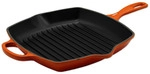 Le Creuset Signature Grillpfanne quadratisch 26 cm ofenrot