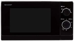 Sharp R-200 W Mikrowelle schwarz