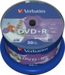 Verbatim DVD+R 4,7GB 50er Pack Spindel
