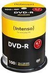 Intenso DVD-R 16x Speed 4,7GB (100er Spindel DVD-Rohlinge)