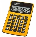 Olympia LCD 1000P Werkstatt Taschenrechner (IP 54) - schwarz/orange
