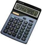 Olympia LCD 5112 - Taschenrechner mit Metallgeh&auml;use - blau