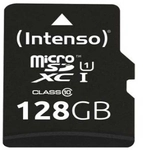 Intenso Micro SD-XC 128GB Class 10 Speicherkarte inkl. SD-Adapter