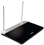 Philips SDV6227/12 Digital Indoor DVB-T Antenne schwarz/Silber