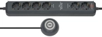 Brennenstuhl Eco-Line Comfort Switch Plus, Steckdosenleiste 6-fach