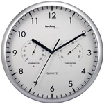 Technoline WT 650 Wanduhr mit Thermometer und Feuchtigkeitsmesser