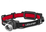 Ledlenser H8R Stirnband-Taschenlampe schwarz/rot