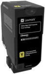Lexmark 74C2HYE Toner gelb