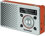 TechniSat DIGITRADIO 1 tragbares DAB+ Radio silber/orange