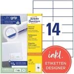 Avery Zweckform, Labels Avery 105 x 42,3mm, A4 (3653)