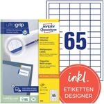Avery Zweckform, Labels Avery 38 x 21,2mm, A4 (3666)