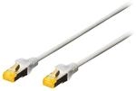 DIGITUS Cat 6A 15m S/FTP Netzwerkkabel grau