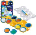 Pelikan 723122 - Deckfarbkasten 755/8 Mini-Friends, 8 Farben + Pinsel