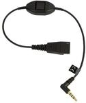 Jabra QD auf 3,5mm Klinke Anschlusskabel