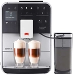 Melitta Caffeo Barista TS Smart F850-102, Kaffeevollautomat mit Milchbeh&auml;lter silber