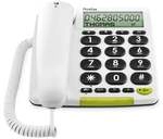 Doro PhoneEasy 312cs wei&szlig; schnurgebundenes Telefon