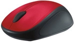 Logitech M235 Kabellose Maus rot