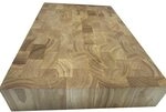 Continenta Schneidebrett Holz braun 50 x 32,5 x 8cm