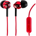 Sony MDR-EX110APR In-Ear-Kopfh&ouml;rer rot