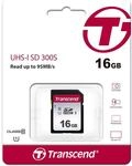 Transcend TS16GSDC300S 16GB SDHC Class 10 Speicherkarte