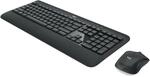 Logitech MK540 Advanced Wireless Tastatur-Maus-Set schwarz