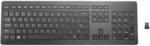 HP Wireless Premium Keyboard QWERTZ Tastatur schwarz