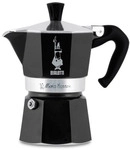 Bialetti Moka Color Espressokocher 1 Tasse schwarz