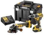 Dewalt DCK2080P2T-QW Schlagbohrer-/Winkelschleifer Set