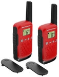 Motorola T42 PMR-Funkger&auml;t 2er-Set rot