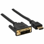 Inline HDMI-DVI Kabel 3m