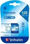 Verbatim Premium U1 SDXC Speicherkarte 128GB schwarz