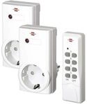 Brennenstuhl Comfort RCS 1000 N 2er Funksteckdosen-Set wei&szlig;