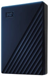 WD My Passport Mac Festplatte 4TB mitternachtsblau