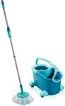 Leifheit CLEAN Twist Disc Mop Ergo 2.0 Set mit Rollwagen