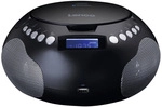 Lenco SCD-331 Tragbares CD-Radio schwarz