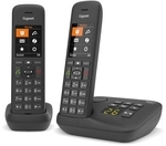 Gigaset C575A Duo Schnurlostelefon schwarz