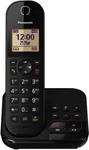 Panasonic KX-TGC 420 GB schnurloses Telefon mit Anrufbeantworter schwarz