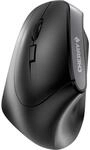 Cherry MW 4500 LEFT ergonomische vertikale Maus f&uuml;r Linksh&auml;nder schwarz