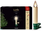 Krinner Lumix SuperLight Flame 6er Erweiterungs-Set Kabellose Christbaumkerzen