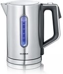 Severin WK 3418 Wasserkocher 1.7L edelstahl-schwarz
