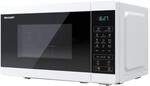 Sharp YC-MG02E-W Mikrowelle mit Grill wei&szlig;