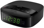 Philips TAR3205/12 Radiowecker schwarz