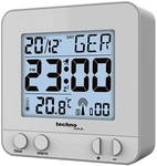 Technoline WT 235 Funkwecker silber mit Touchsensor