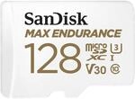 SanDisk MAX ENDURANCE Video Monitoring 128 GB microSDXC Memory Card