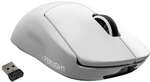 Logitech G PRO X SUPERLIGHT kabellose Gaming-Maus mit HERO 25K Sensor wei&szlig;