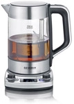 Severin WK 3422 Tea Maker Wasserkocher 1,7l edelstahl/schwarz