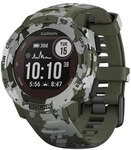 Garmin Instinct Solar Military Camo GPS-Smartwatch camo gr&uuml;n