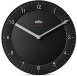 Braun BC06B-DCF Funkwanduhr schwarz