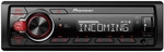 Pioneer MVH-330DAB Autoradio schwarz/grau/rot